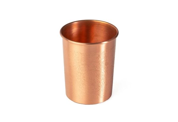 bodhi Becher Kupferbecher, 2er Set, 250 ml Ornaments, Kupfer