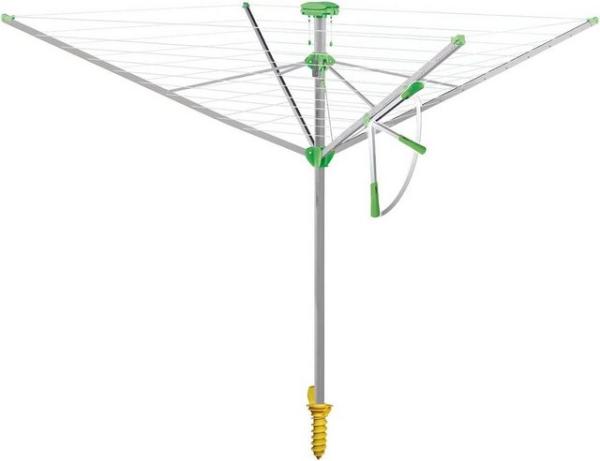 Wäschespinne "Novaplus 600" inklusive Eindrehbodenhülse Bild 4