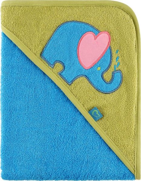 Be Mammy Handtücher Kapuzenhandtuch Babyhandtuch aus Baumwolle 100cm x 100cm BE20-240-BBL, Frottee (1-St)