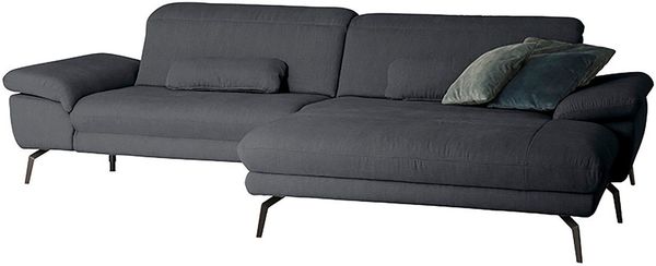 Die PlanBar Ecksofa MP-IN22025 L-Form, mit Kopfteilverstellung, wahlweise mit motorischem Canape