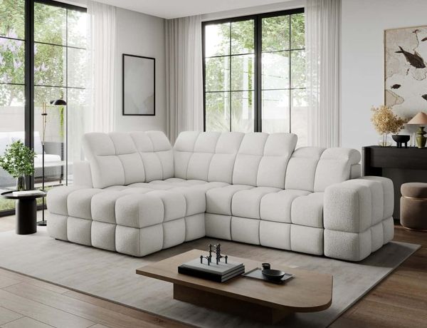 Ecksofa Bronon mit Schlaffunktion und Bettkasten | Eltap | Paolli
