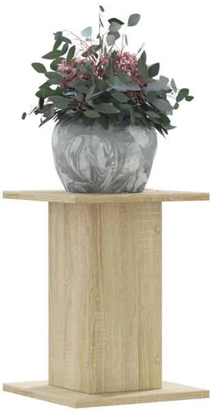 vidaXL Pflanzenständer 2 Stk. Sonoma-Eiche 30x30x40 cm Holzwerkstoff 3307848
