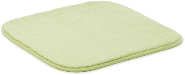 Gözze - Premium Rutschfester Badteppich, RIO, 100% Microfaser, 50x45 cm - Limone