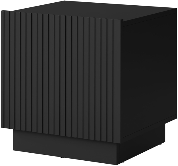 Nachttisch Liwerio 1D (Farbe: Schwarz)