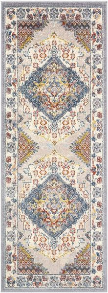 Livabliss Teppich CASABLANCA, rechteckig, Höhe: 12,7 mm, Vintage Orient Teppich im Boho Stil