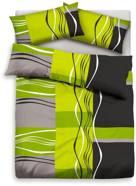 OTTO home Bettwäsche Kelian, Polycotton recycelt, 2 teilig, in verschiedenen Qualitäten, gemusterte Bettwäsche Bild 2