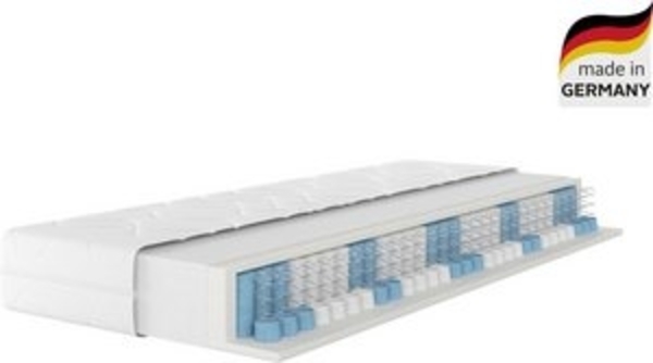 Taschenfederkernmatratze Kirkja 7-Zonen Matratze 90x200 cm, 140x200 cm & weitere Größen, Älgdröm, 21 cm hoch, Matratzen H2 / H3, ergonomisch, atmungsaktiv Bild 6