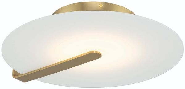 Elstead Lighting LED Decken- und Wandleuchte Nuvola Gold 3000K