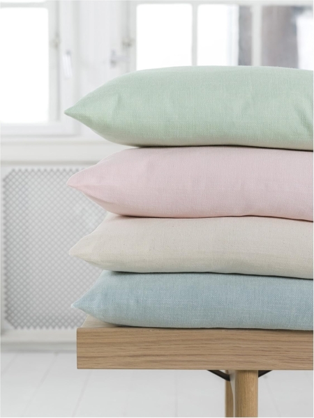 MAGMA Kissenhüllen RIVA - ca. 50 x 50 cm - 2er Set dunkelblau Bild 2