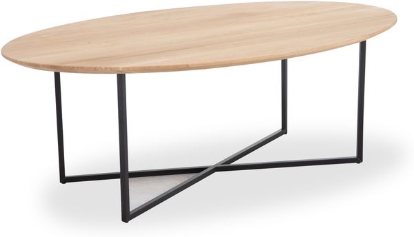 HomeTrends4You Keno 3 Couchtisch, Holz, braun, Länge 115cm, Breite 70cm, Höhe 40cm