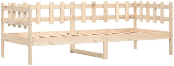 vidaXL Tagesbett ohne Matratze 90x200 cm Massivholz Kiefer 840379 Bild 8