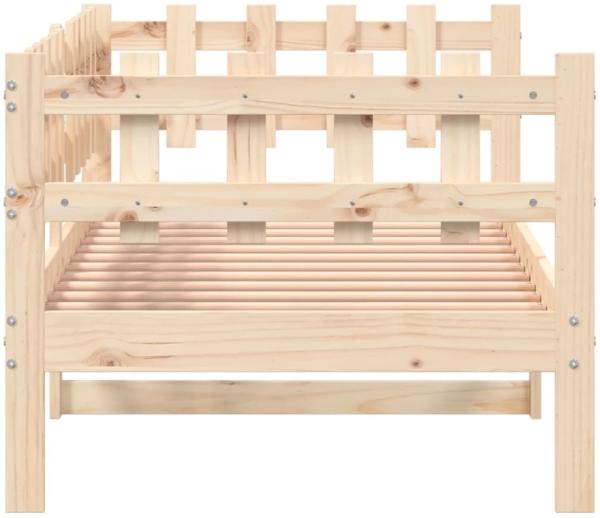 vidaXL Tagesbett ohne Matratze 90x200 cm Massivholz Kiefer 840379 Bild 4