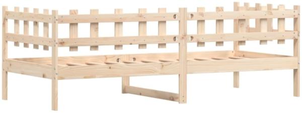 vidaXL Tagesbett ohne Matratze 90x200 cm Massivholz Kiefer 840379 Bild 10