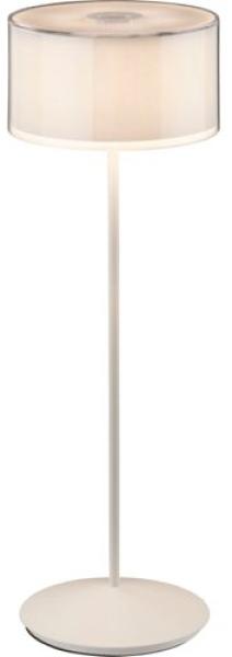 ab+ by Abert Logo tragbare Tischleuchte weiss