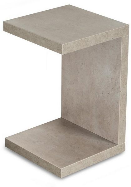 levandeo Beistelltisch Coco Betonoptik B x H x T: 32 x 50 x 32 cm Grau Holz Couchtisch Keine Montage fest verleimt