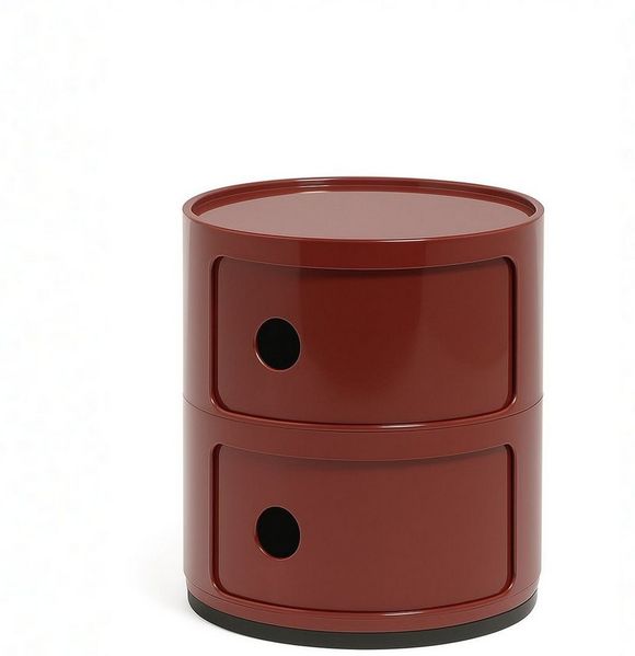Kartell Componibili, Container 2-fächer, Bordeaux