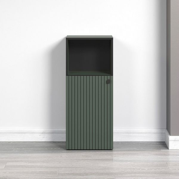 welltime Unterschrank Amrum (1-St) Standschrank mit 1 Tür & 1 Fach - (B/T/H) 40/31/95 cm