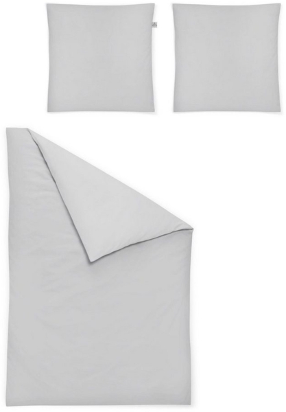 Irisette Edel-Feinbiber Bettwäsche Set Lago 8450 u.hell 240x220 cm + 2 x Kissenbezug 80x80 cm Bild 5