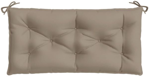 vidaXL Gartenbank-Auflagen 2 Stk. Taupe 100x50x7 cm Oxford-Gewebe 361667 Bild 5