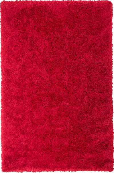 Teppich rot 160x230 cm Hochflor CIDE