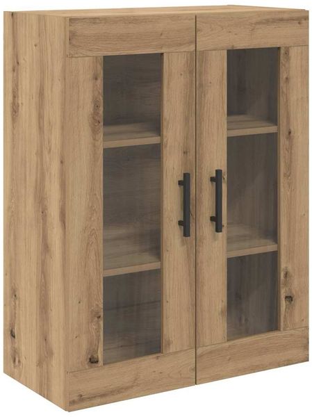 vidaXL Highboard 2 pcs Artisan-Eiche Engineered Wood und Glas 3415862 Bild 7