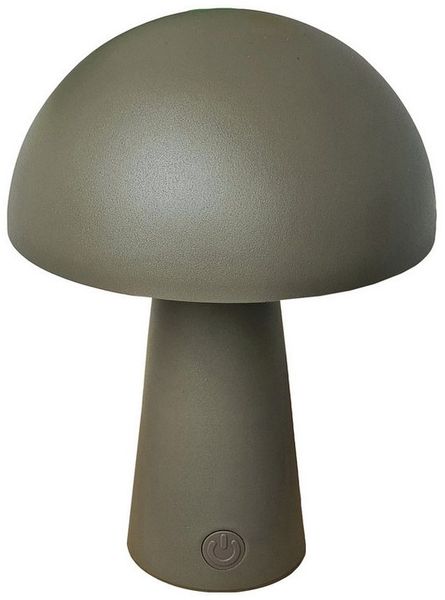 Coen Bakker Deco BV LED Außen-Tischleuchte Touch Tischlampe Pilzform Dimmbar Akku In-/Outdoor IP44, Touch-Funktion, LED fest verbaut, Kaltweiß, Warmweiß, Tageslichtweiß