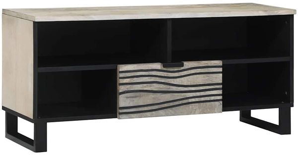 vidaXL TV-Einheiten mit Schubladen Weiß 105 x 33 x 46 cm Holzwerkstoff 4017988