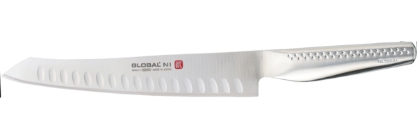 Global NI Tranchiermesser 21 cm Kullenschliff GNM-11