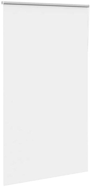 vidaXL Verdunkelungsrollo Weiß 125x230cm Stoffbreite 121,6cm Polyester 4011991 Bild 3