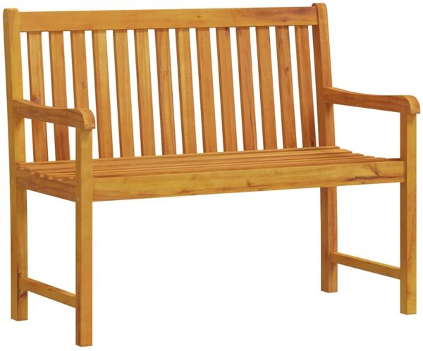 vidaXL Gartenbank 110 cm Massivholz Akazie 316610 Bild 2
