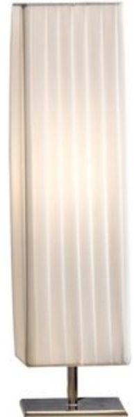 Tischlampe Metall und Latex Weiß Bild 6