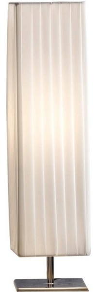 Tischlampe Metall und Latex Weiß Bild 4