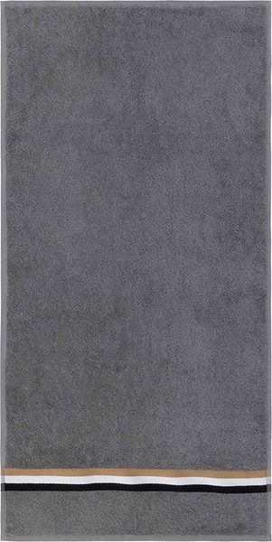 BOSS Handtuch - BLINEA, Handtuch, Frottier, Baumwolle Grau (Magnet) 50x100 cm
