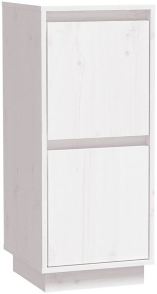 Sideboard, Kommode Weiß 31,5x34x75 cm Massivholz Kiefer j3172p