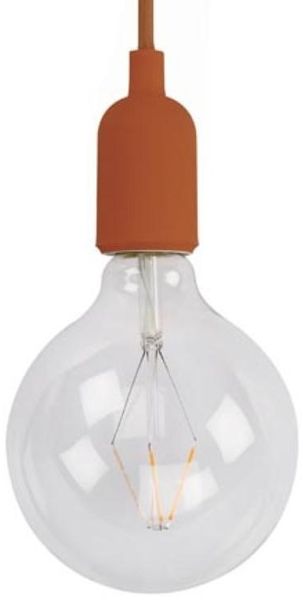 Vellight DESIGN-PENDELLEUCHTE MIT TEXTILKABEL - BRAUN Bild 3