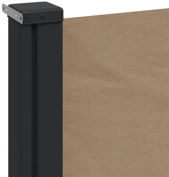vidaXL Seitenmarkise Ausziehbar Taupe 100x300 cm 4004274 Bild 7