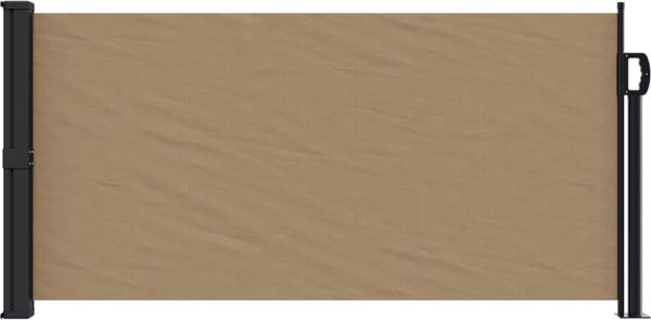 vidaXL Seitenmarkise Ausziehbar Taupe 100x300 cm 4004274 Bild 3