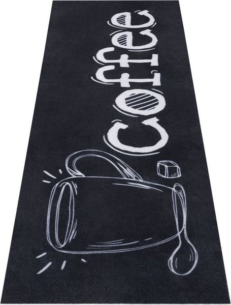 HANSE Home Küchenläufer Cup Of Coffee, rechteckig, Höhe: 3 mm, Läufer, Rutschfest, Küchenteppich, Küche, Teppich, Pflegeleicht