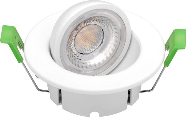Synergy21 PHOS LED Deckeneinbauspot schwenkbar rund weiß ? CCT & Power Switchable