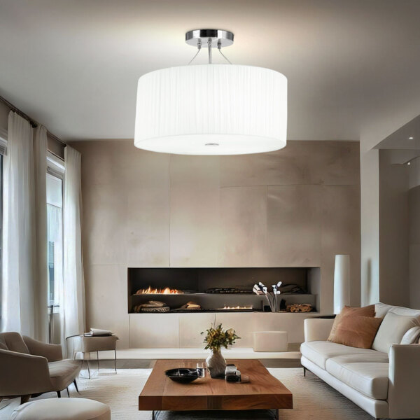 Elegante Deckenleuchte im runden Design Bild 4