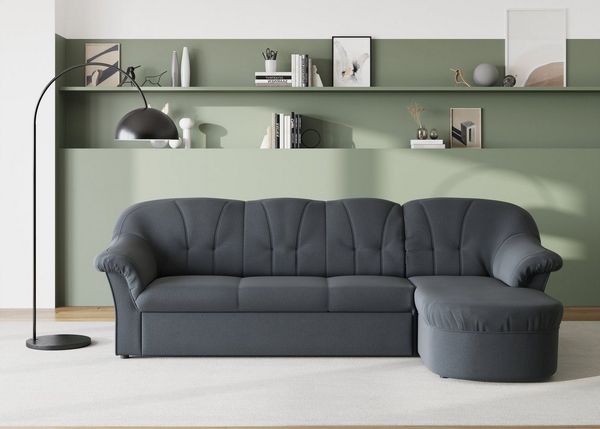 DOMO collection Ecksofa Pegnitz L-Form, wahlweise mit Bettfunktion