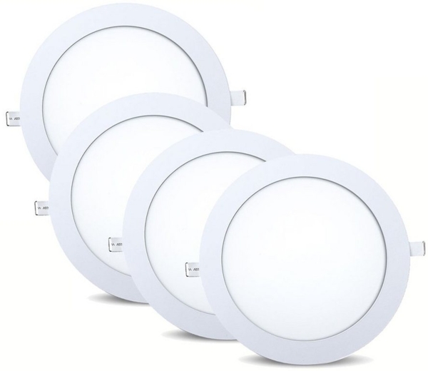 18w Slim LED Einbauleuchte Deckeneinbau Panelleuchte Deckenlampe Panel Kaltweiß Rund Ø 225mm