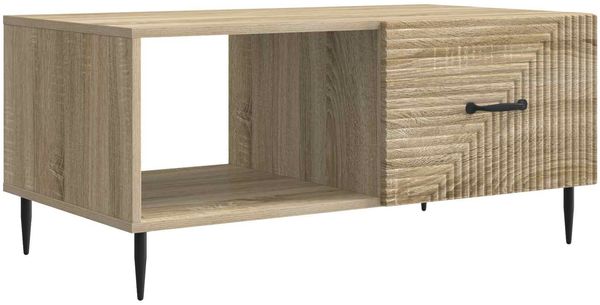 vidaXL Couchtisch Sonoma-Eiche 90 x 50 x 40 cm Holzwerkstoff 894957