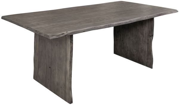 Baumtisch Akazie 200x100x76 grau lackiert PURE ACACIA #415