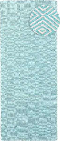 In- & Outdoor Teppich - Alef 200 x 80 cm - türkis - läufer