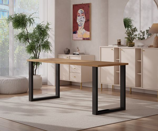 Imperial Esstisch Tisch 185x67 cm Wohnzimmer Esszimmer Büro Schreibtisch