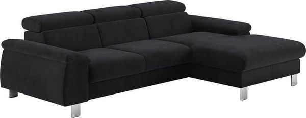 COTTA Ecksofa Komaris L-Form, B: 244 cm, mit Kopfteilverstellung, optional Bettfunktion, Bettkasten & Licht Bild 4