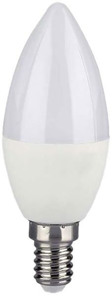 4x RGB LED 4,8 W Leuchtmittel E14, Fernbedienung, 470lm, DxH 3,6x11cm