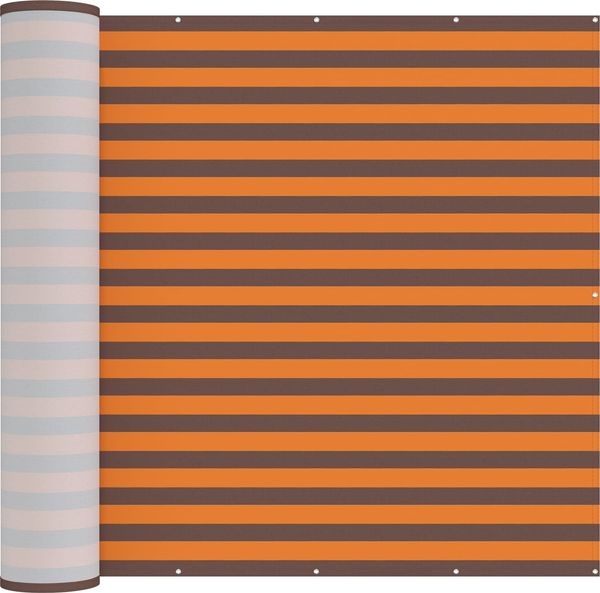 vidaXL Balkon Sichtschutz 180 x 400 cm Stoff mit PU-Beschichtung 42036432 Bild 2