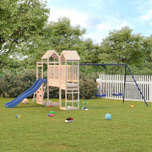 vidaXL Spielturm Massivholz Kiefer 3155897